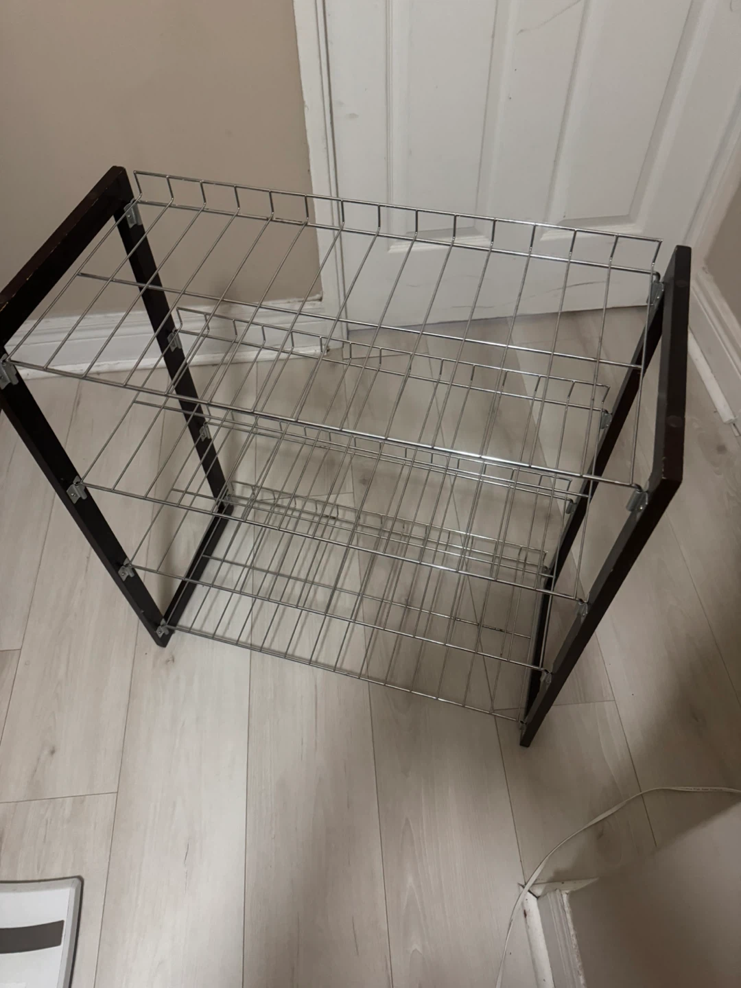 3-Tier Wire Shoe Rack