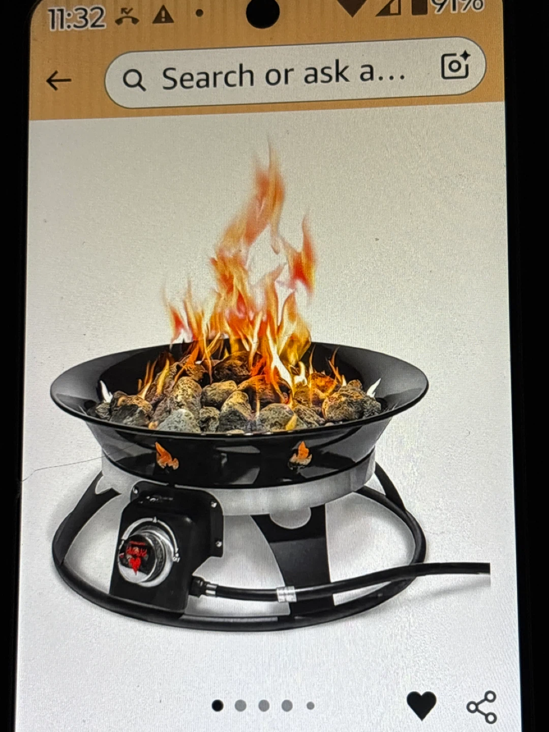 Camping Smokeless fire pit