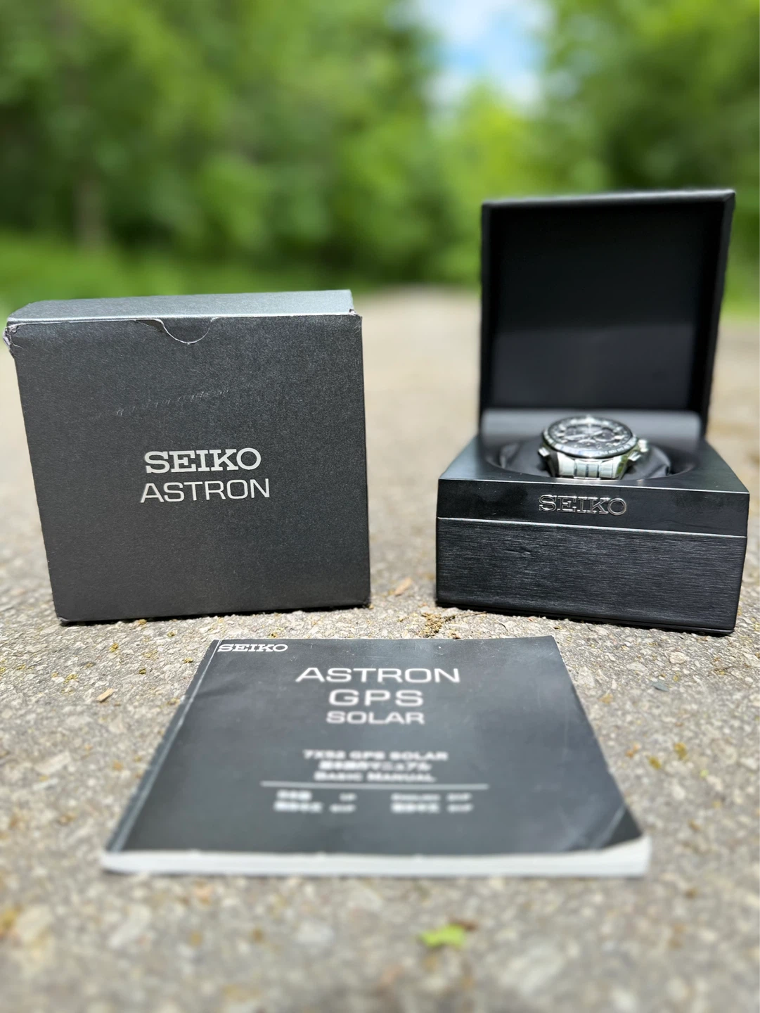 Seiko Astron GPS Solar Watch Titanium - photo 3