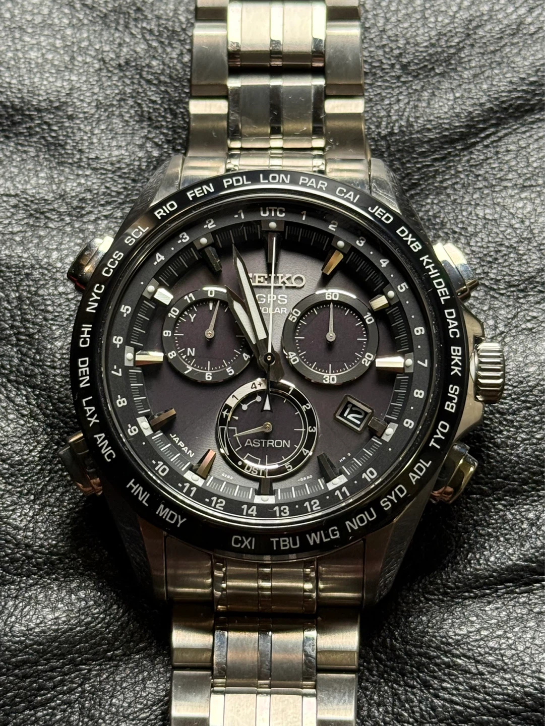 Seiko Astron GPS Solar Watch Titanium - photo 5
