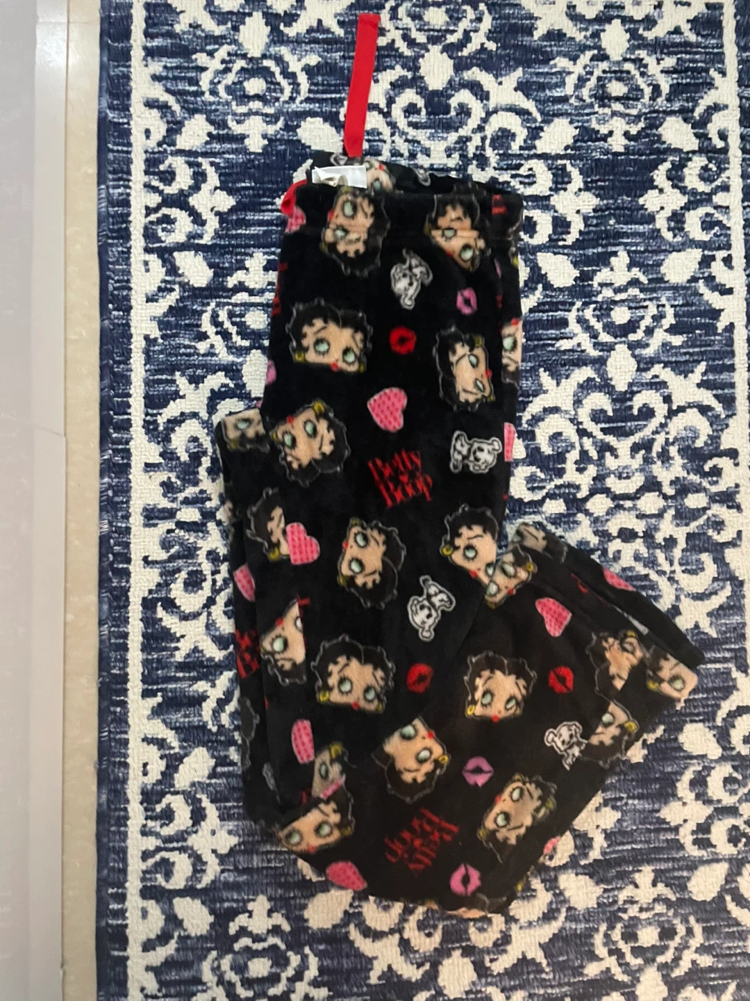 Betty Boop & Kawaii Food Fleece Pajama Pants - photo 3
