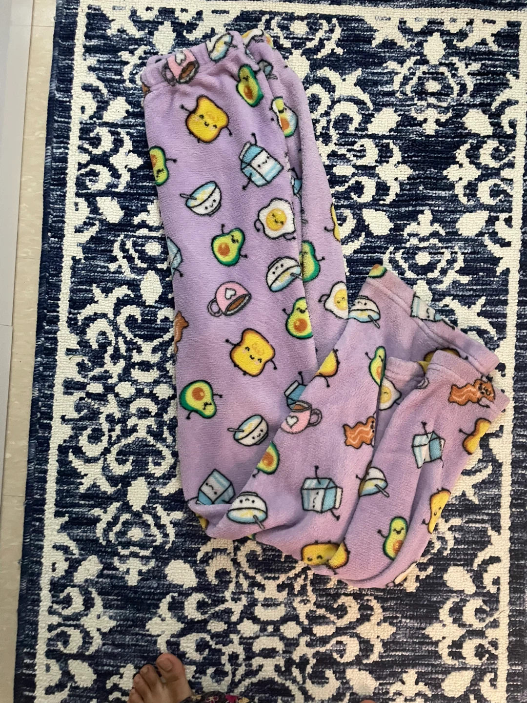 Betty Boop & Kawaii Food Fleece Pajama Pants - photo 2