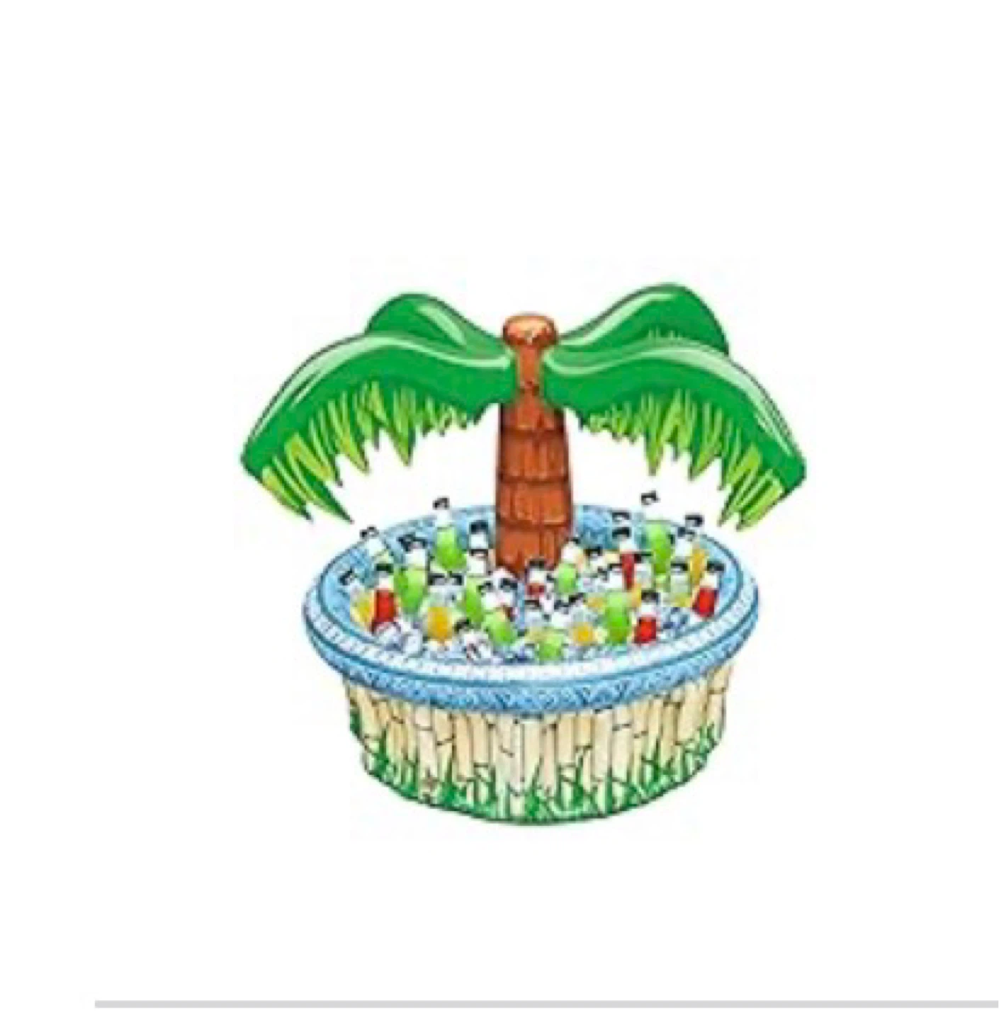 Inflatable Palm Tree Cooler