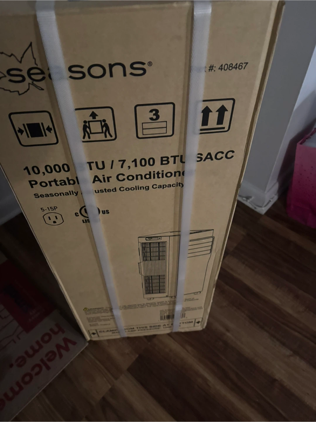 Seasons 10,000 BTU Portable Air Conditioner - photo 2