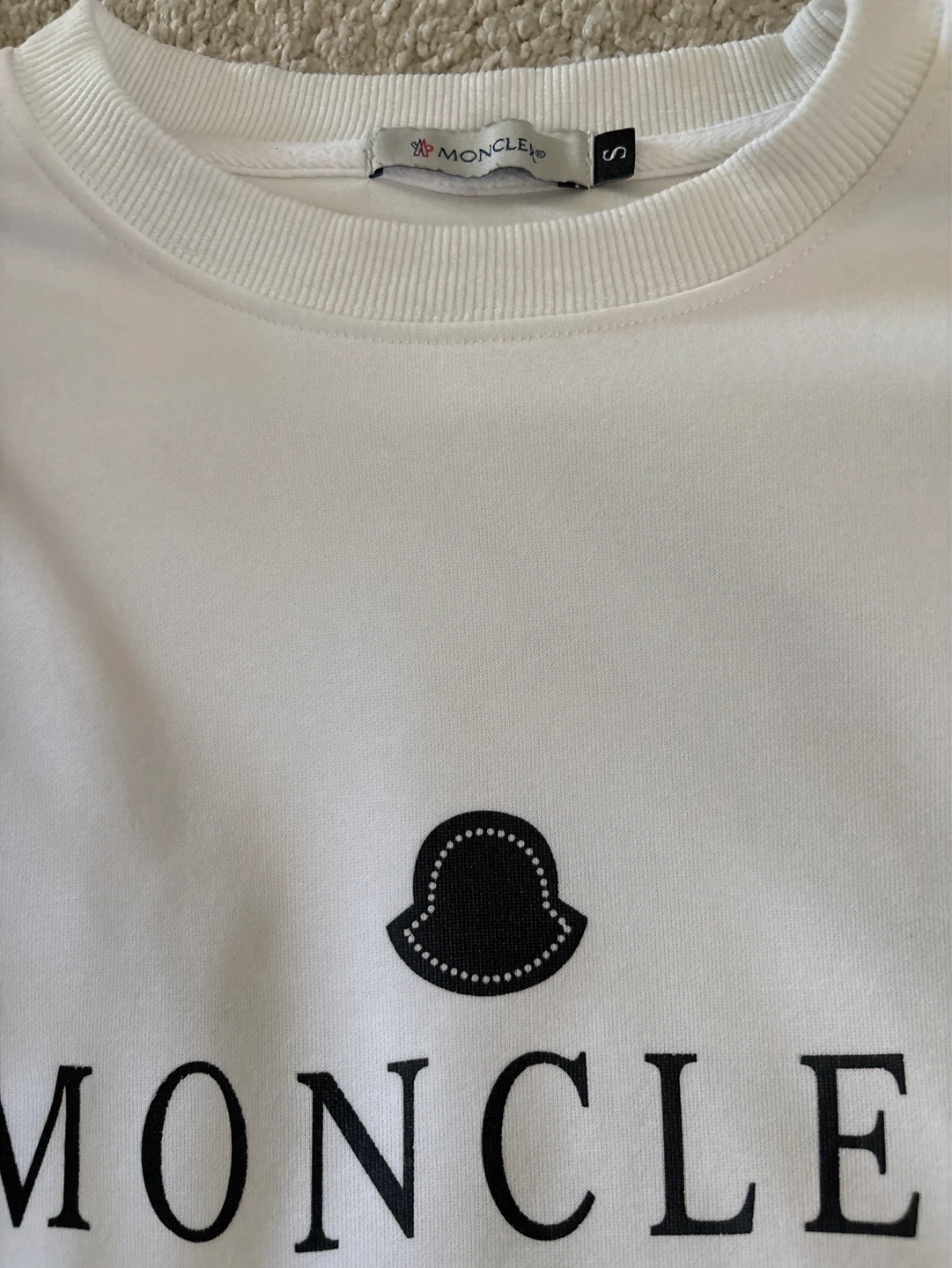 Moncler White Crewneck Sweatshirt - photo 2