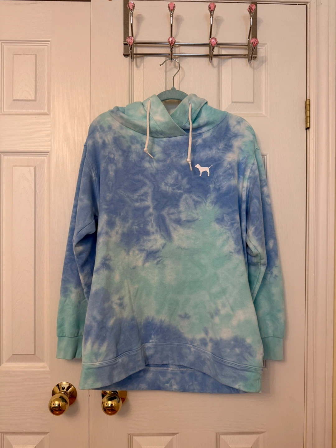 PINK Victoria's Secret Tie-Dye Oversized Hoodie