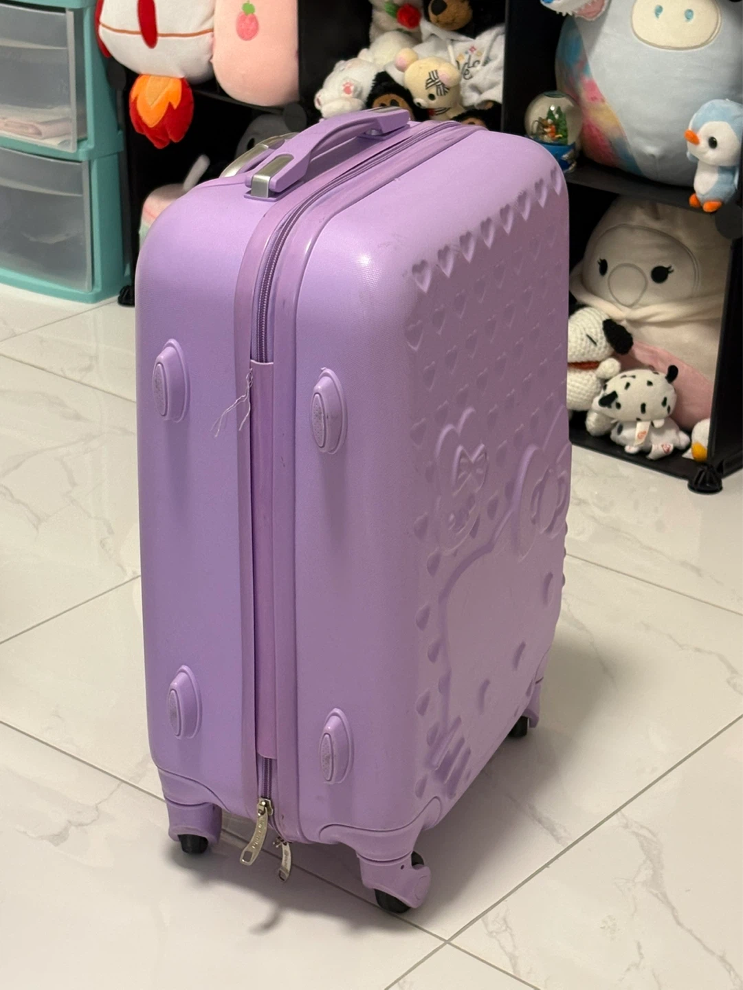 Purple Hello Kitty Hard-shell Suitcase - photo 4