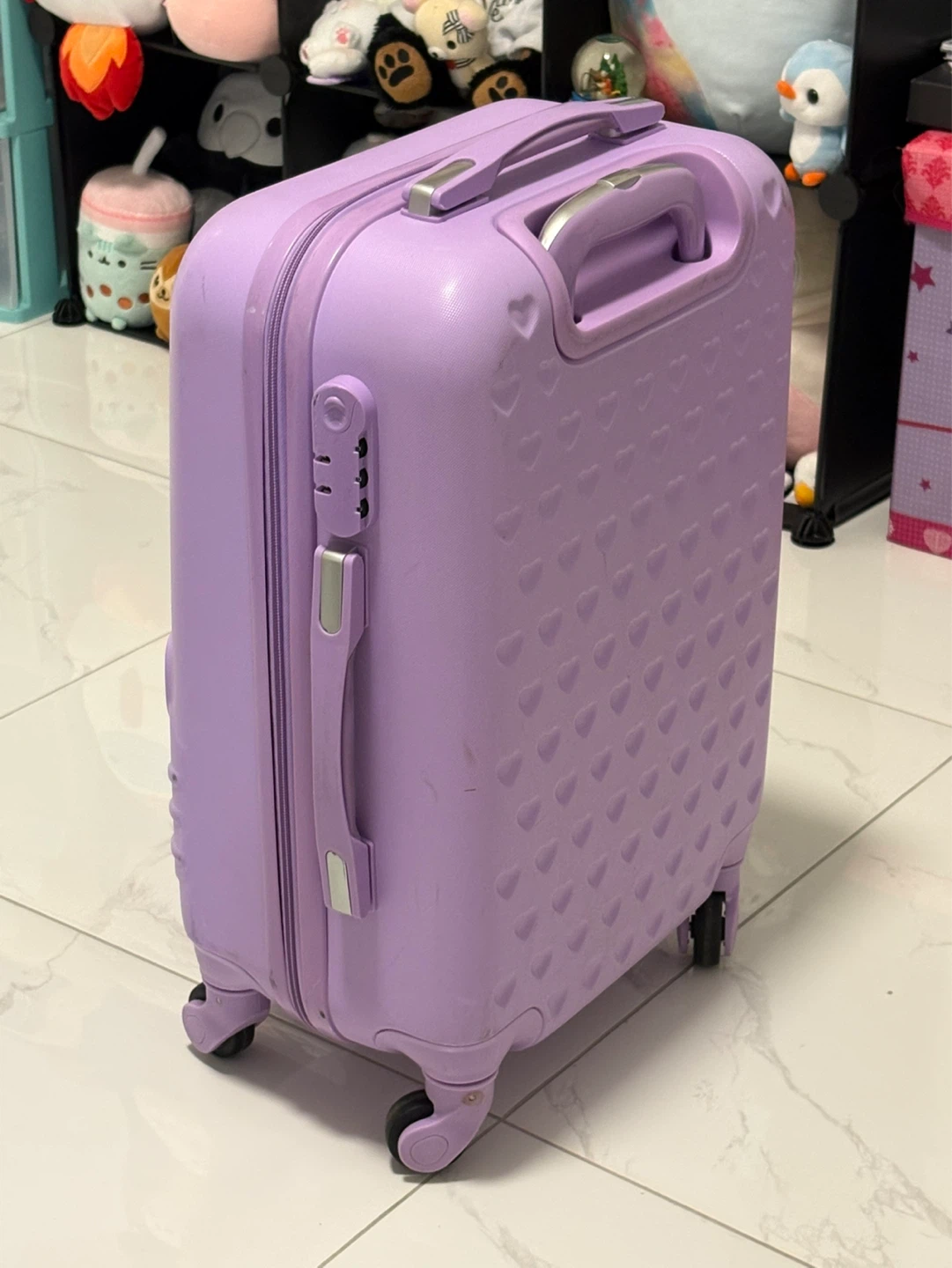 Purple Hello Kitty Hard-shell Suitcase - photo 2