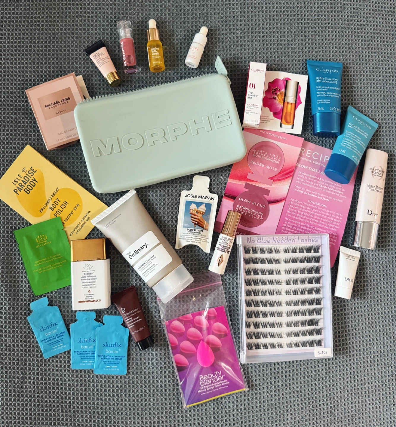 Skincare & Beauty Bundle – 20+ Premium Products + Morphe Bag!