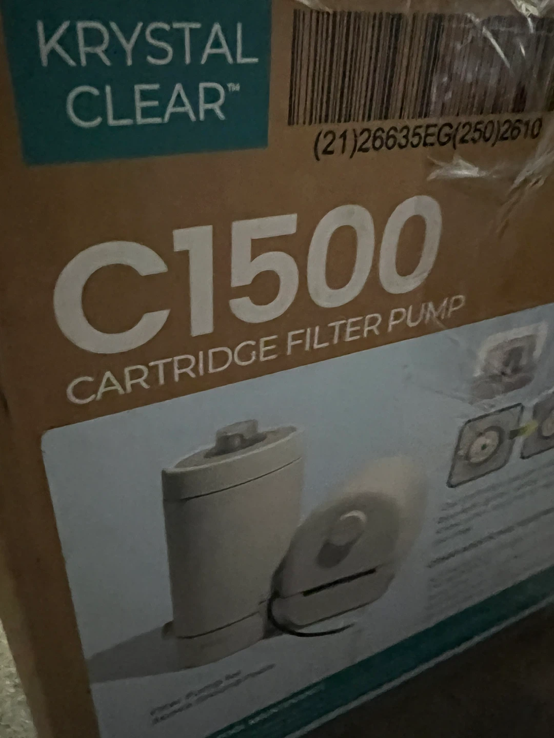 Filter Pump Intex 1500gal