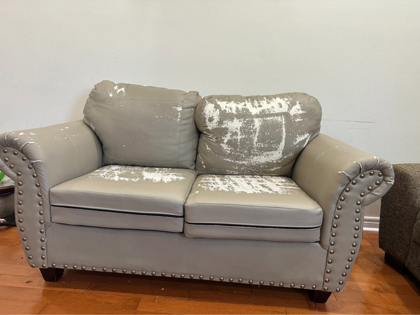 Loveseat Sofa - Needs Repair - photo 2