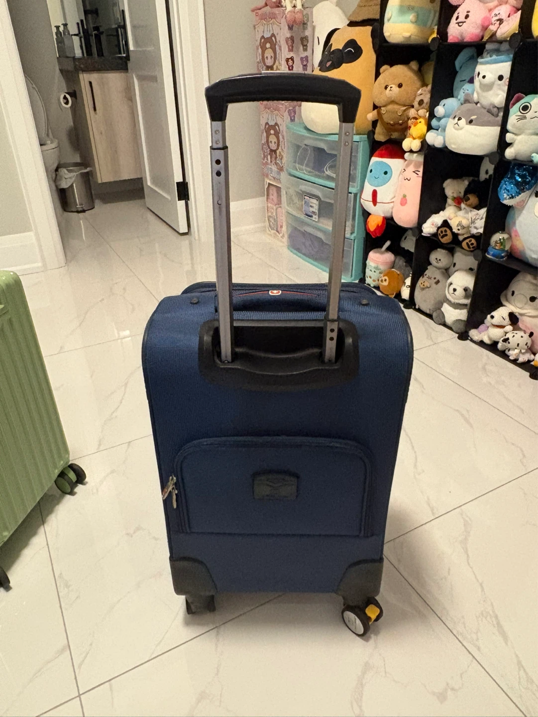 Navy Blue Carry-On Suitcase - photo 5