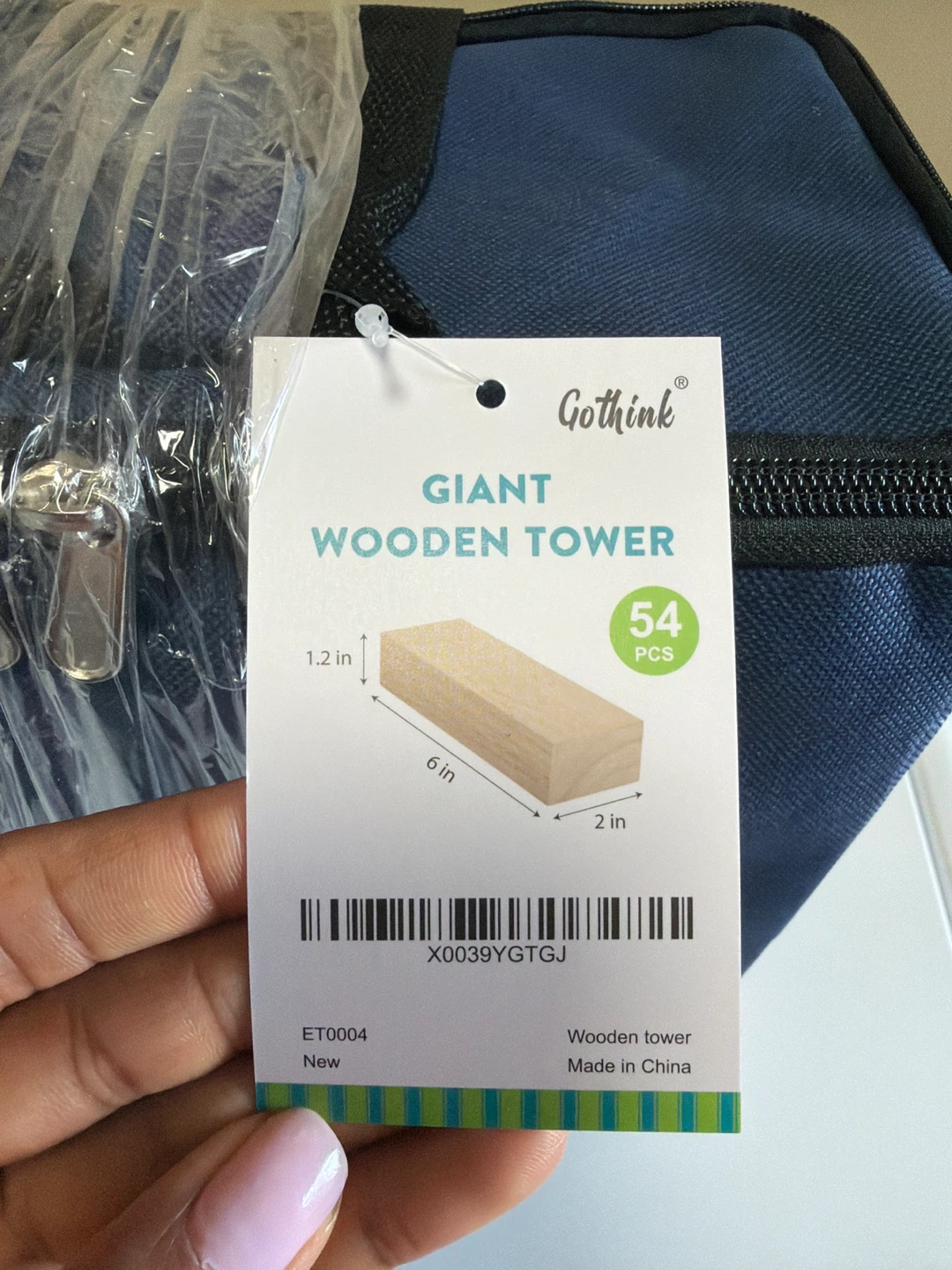 Gothink Giant Wooden Tower JINGA SET  - 54 Pcs - photo 2