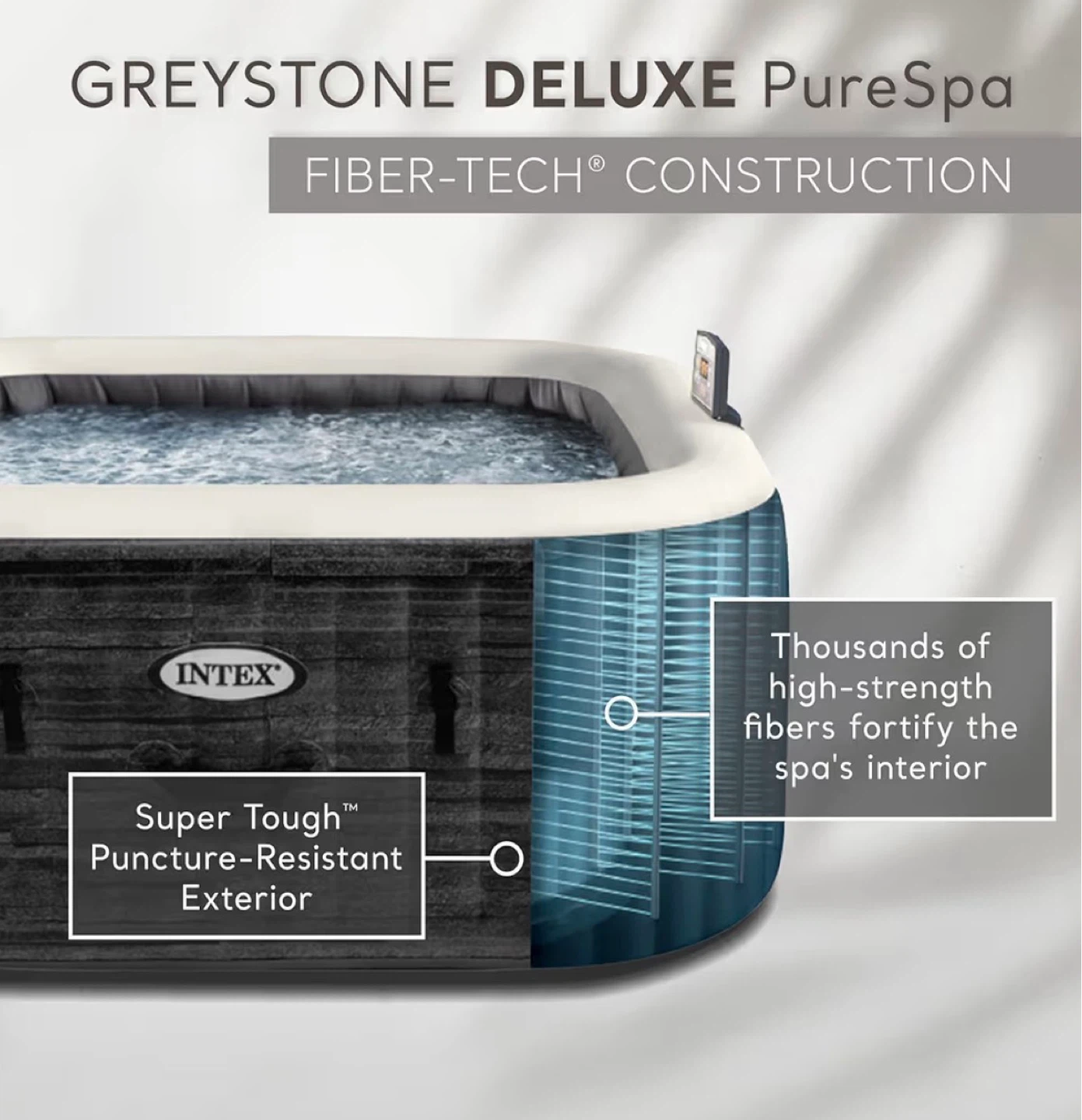 Hot tab Intex GreyStone Deluxe PureSpa - photo 2