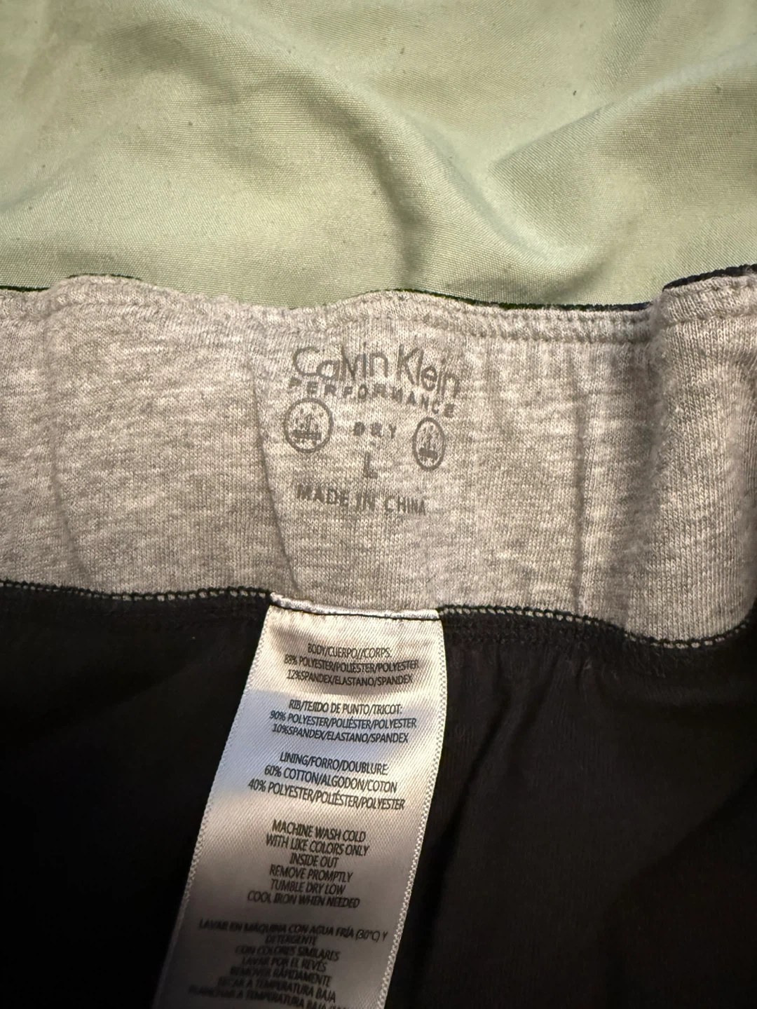Calvin Klein Performance Black Cropped Pants - photo 4
