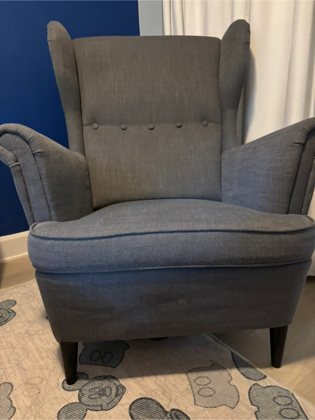 IKEA STRANDMON Armchair - Nordvalla dark gray - photo 2