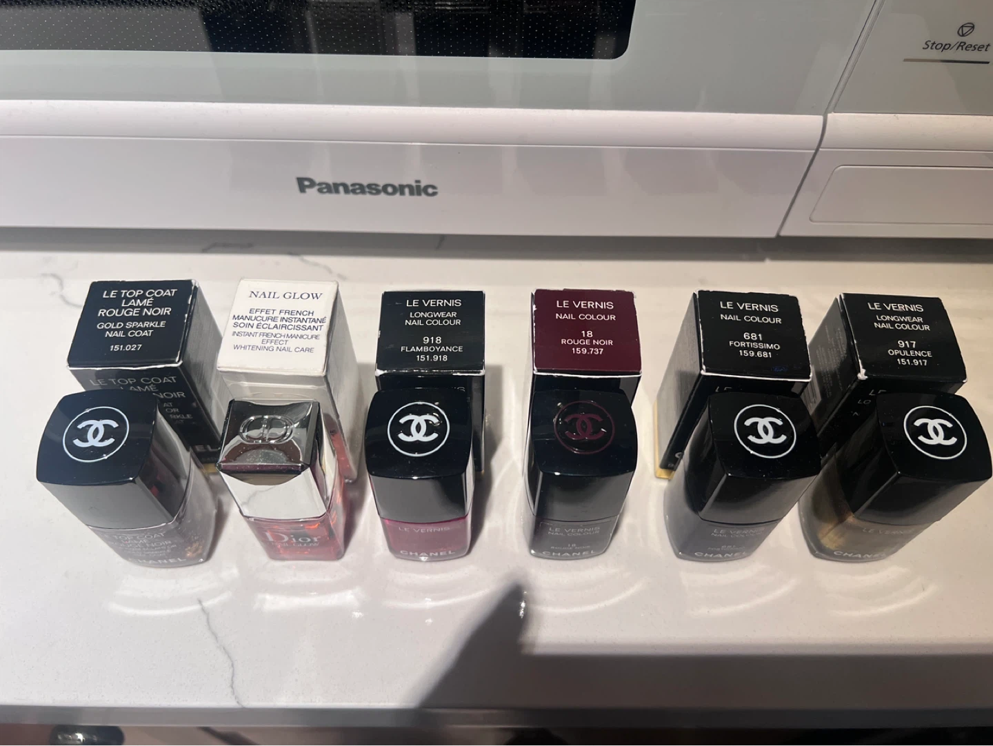 Chanel and Dior Nail Polish Collection