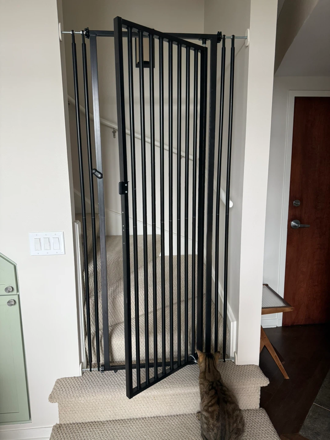 Richell Steel Extra Tall Cat Safety Gate - photo 2