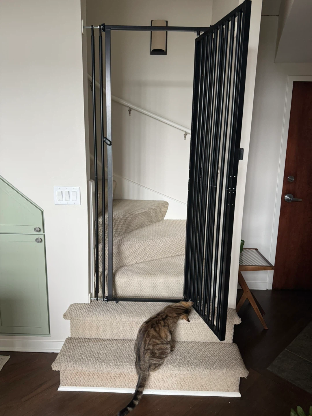 Richell Steel Extra Tall Cat Safety Gate - photo 4
