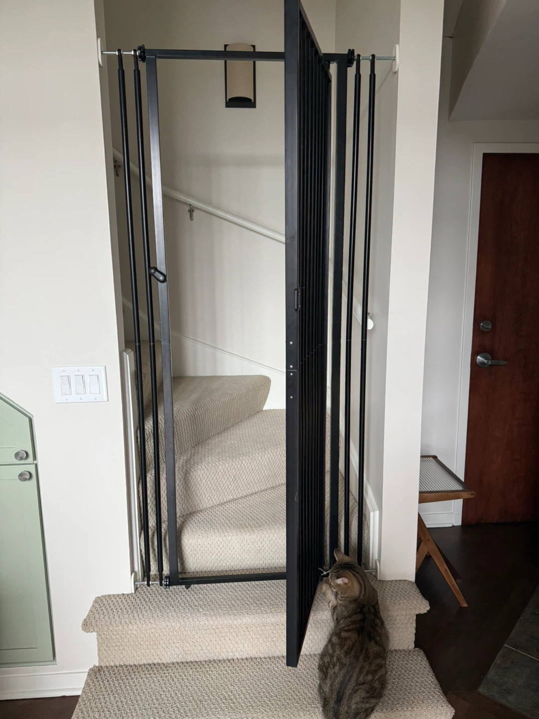 Richell Steel Extra Tall Cat Safety Gate - photo 3