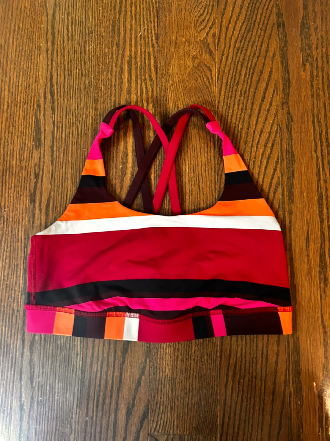 2 Lululemon Sports Bra Size 6 Striped - photo 2