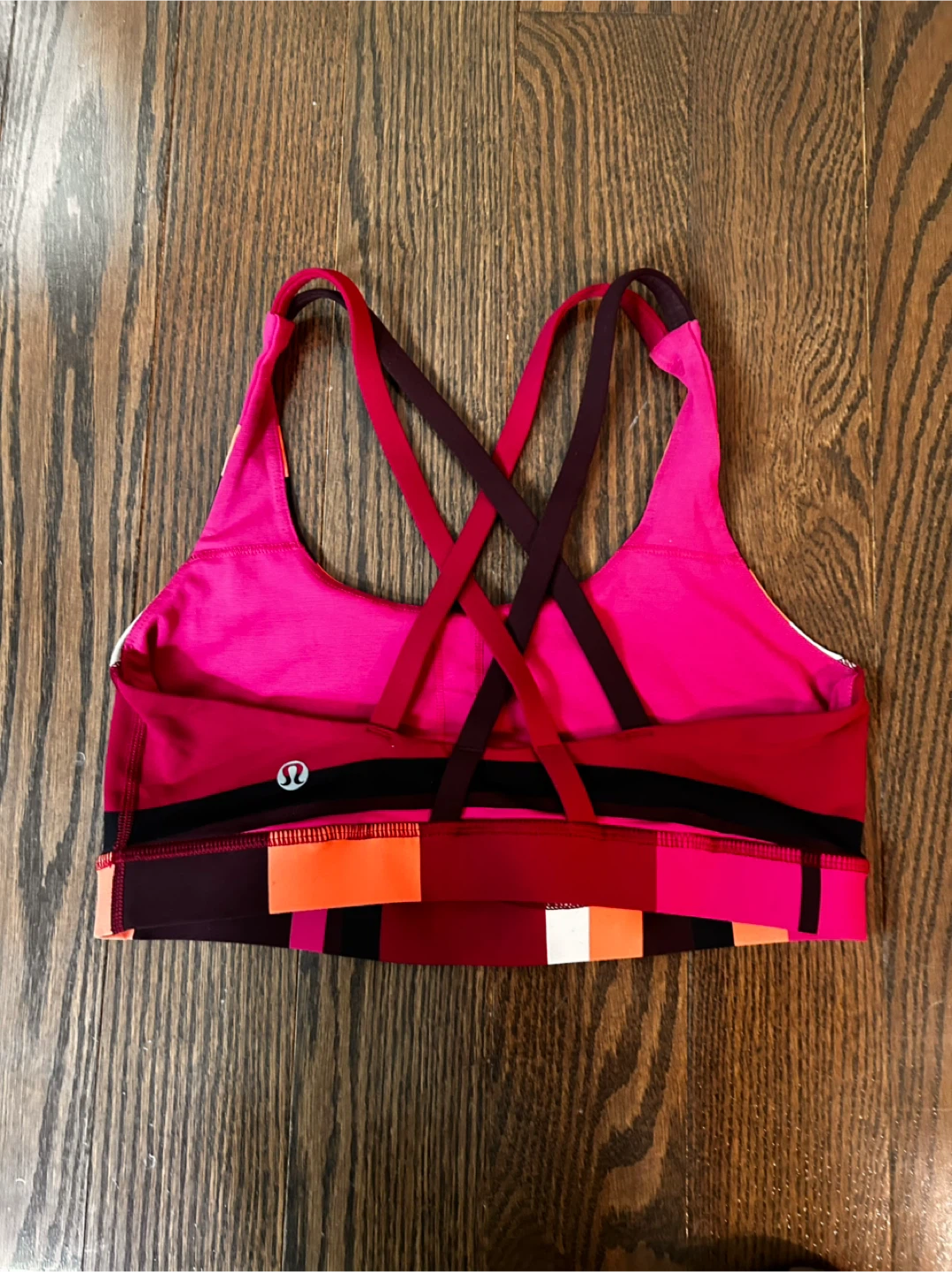 2 Lululemon Sports Bra Size 6 Striped - photo 3