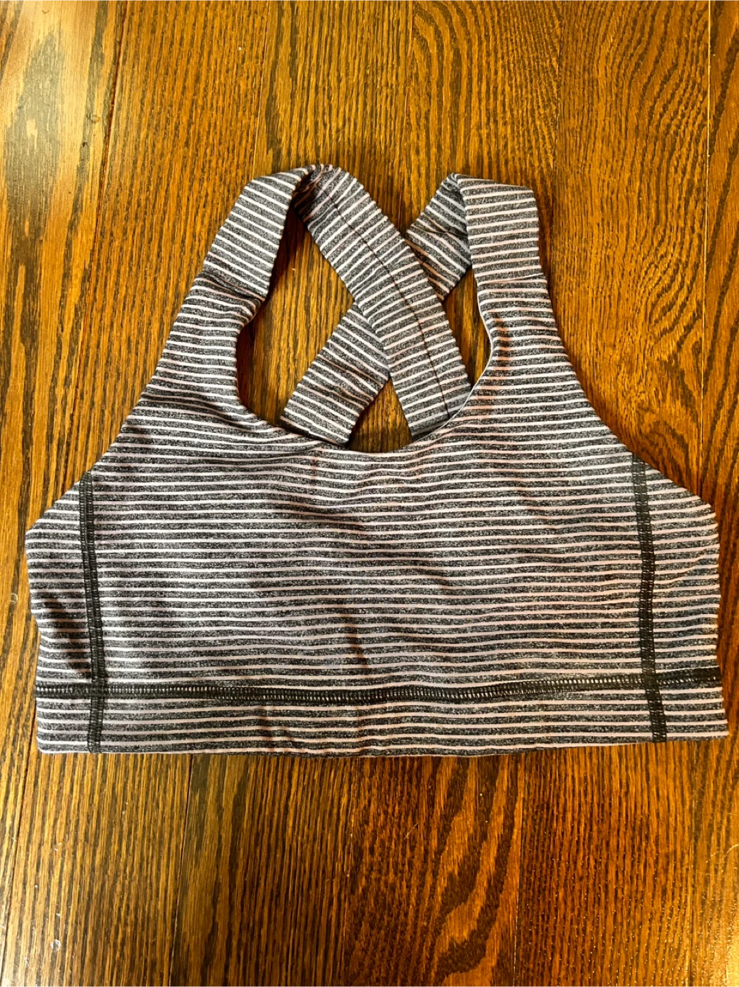 2 Lululemon Sports Bra Size 6 Striped