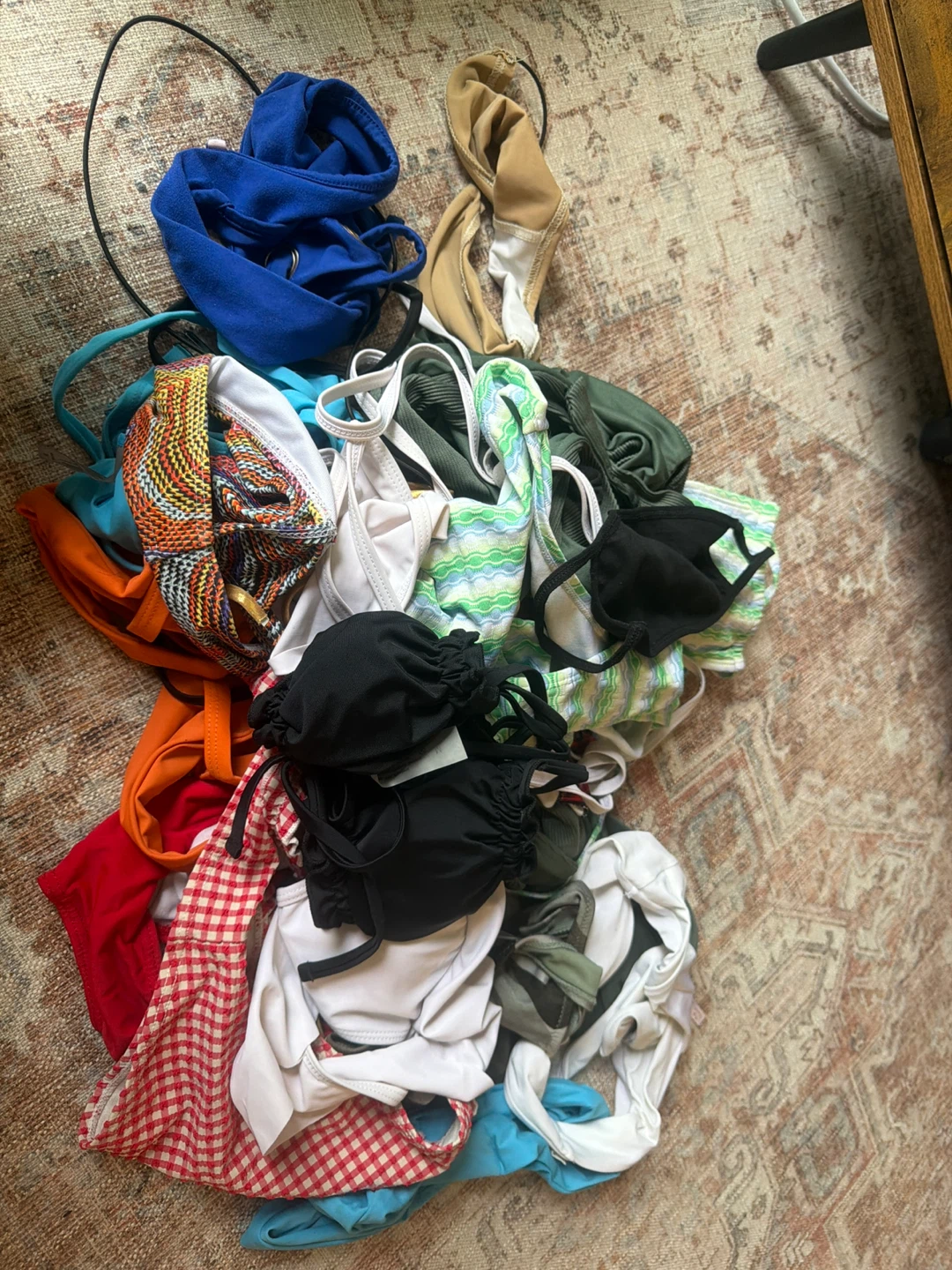 Bundle of assorted women's swimwear