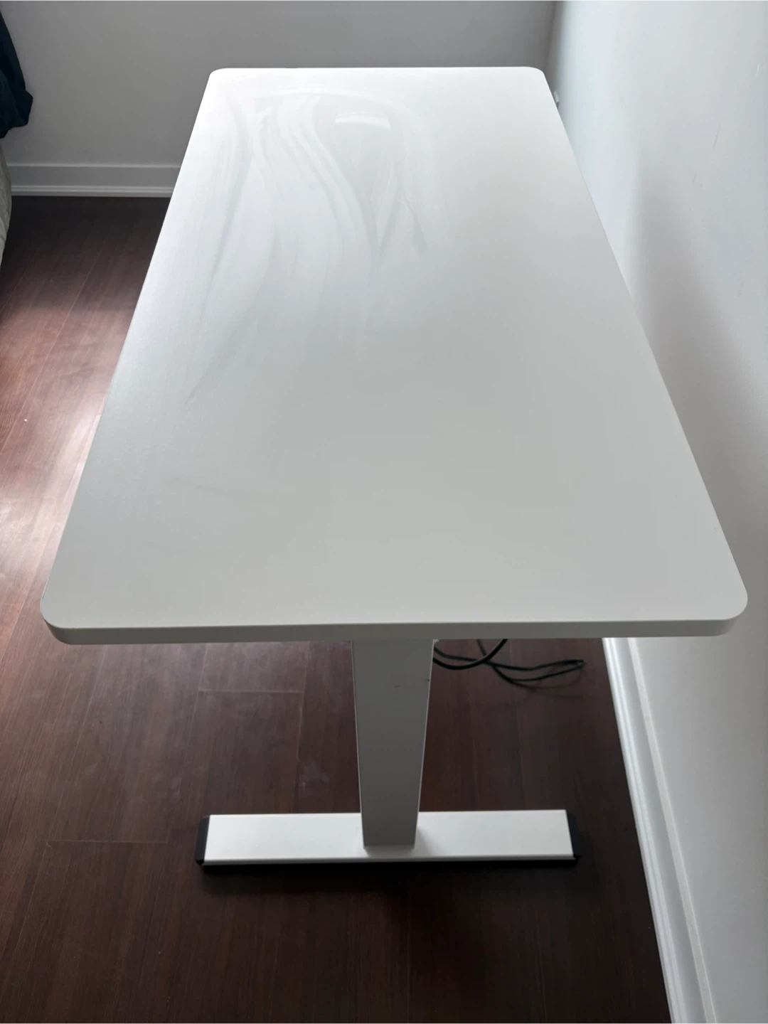 White Standing Desk