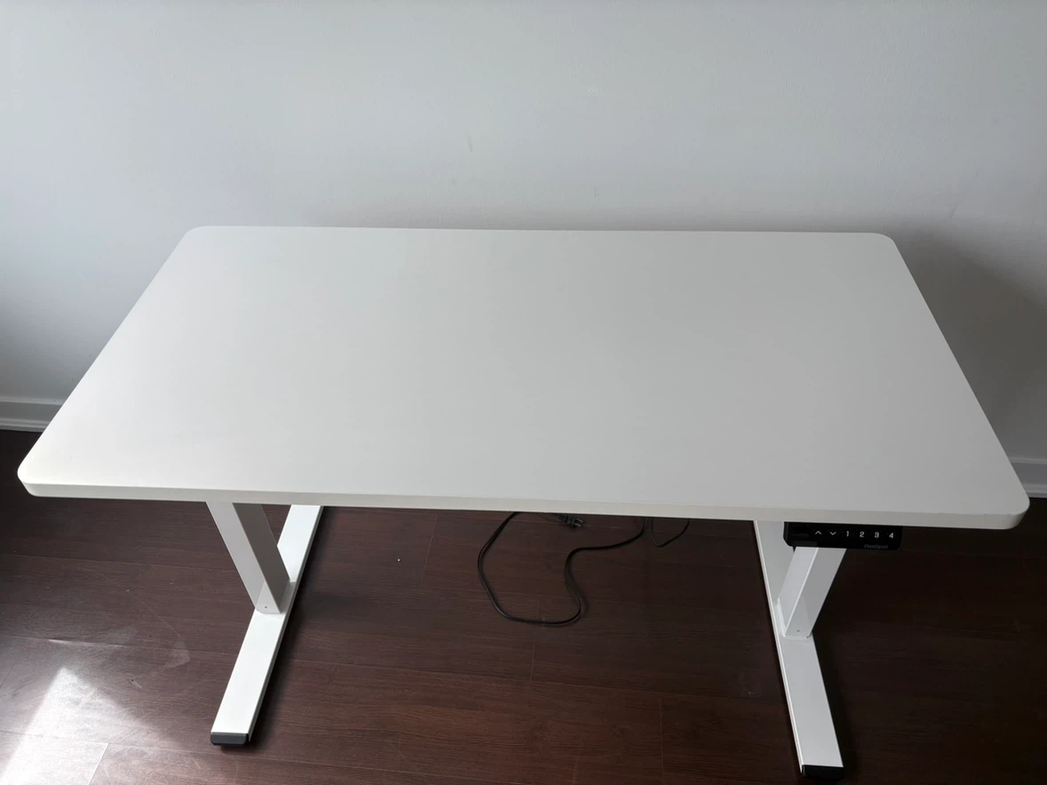 White Standing Desk - photo 2