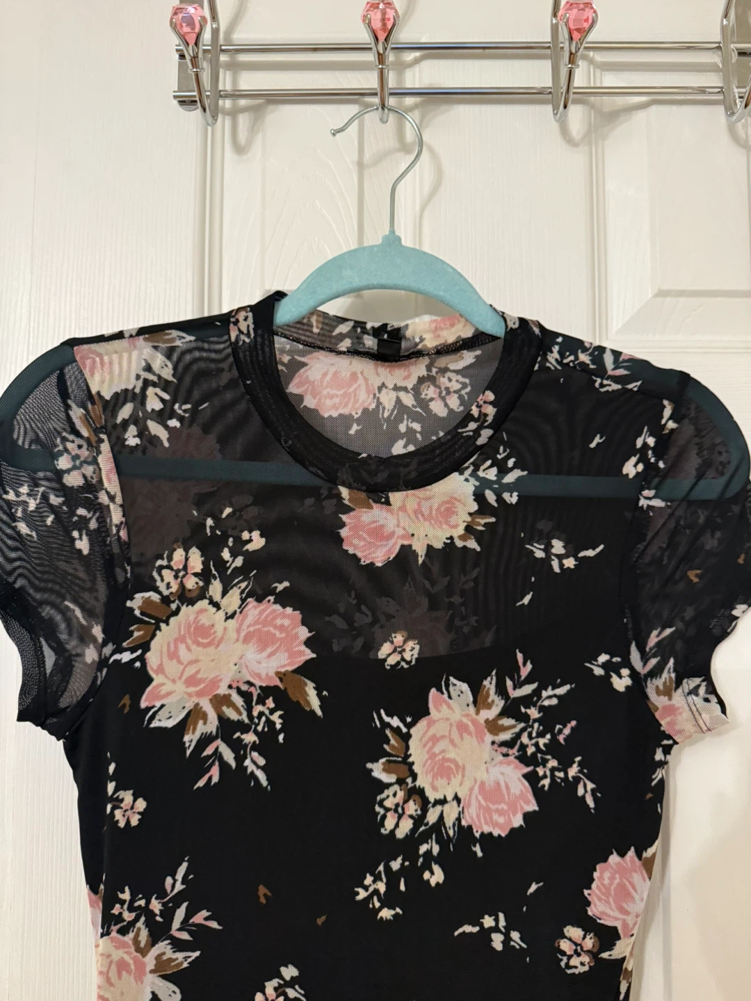 AS U WISH Floral Mesh Dress - photo 3