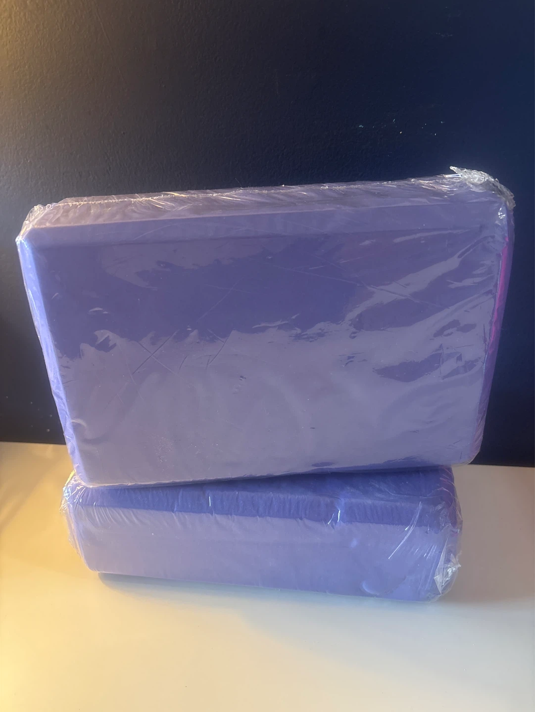 Purple Yoga Blocks - Set of 2