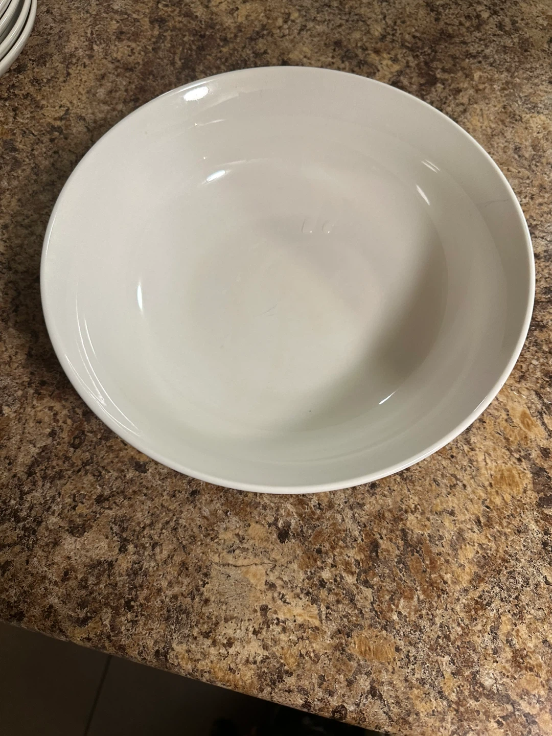 Large White Serving Bowl