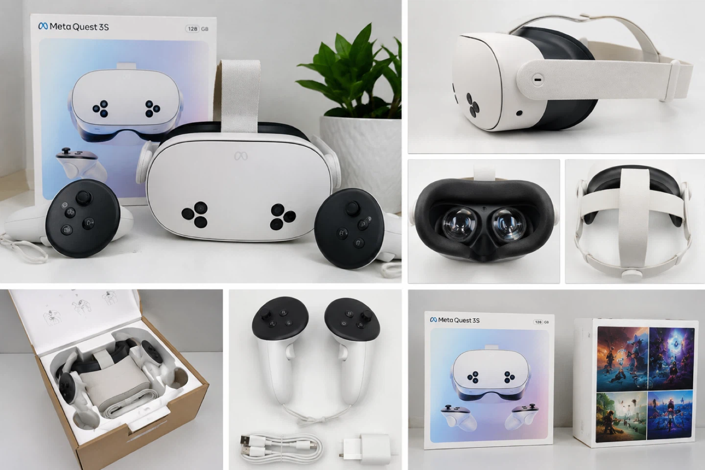 Meta Quest 3S VR Headset 128GB Like New