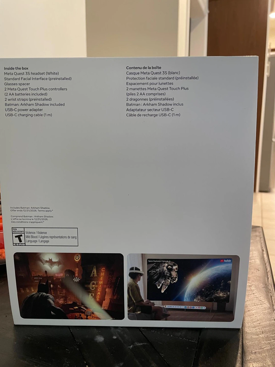 Meta Quest 3S VR Headset 128GB Like New - photo 2