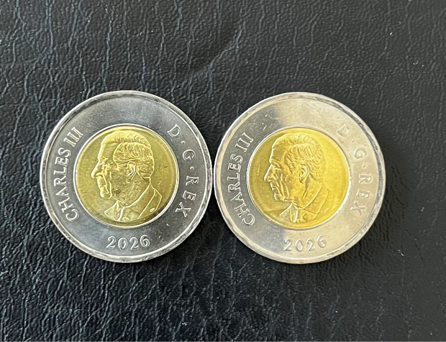 Both ten dollars  2 Coins - CN Tower & King Charles III - photo 2