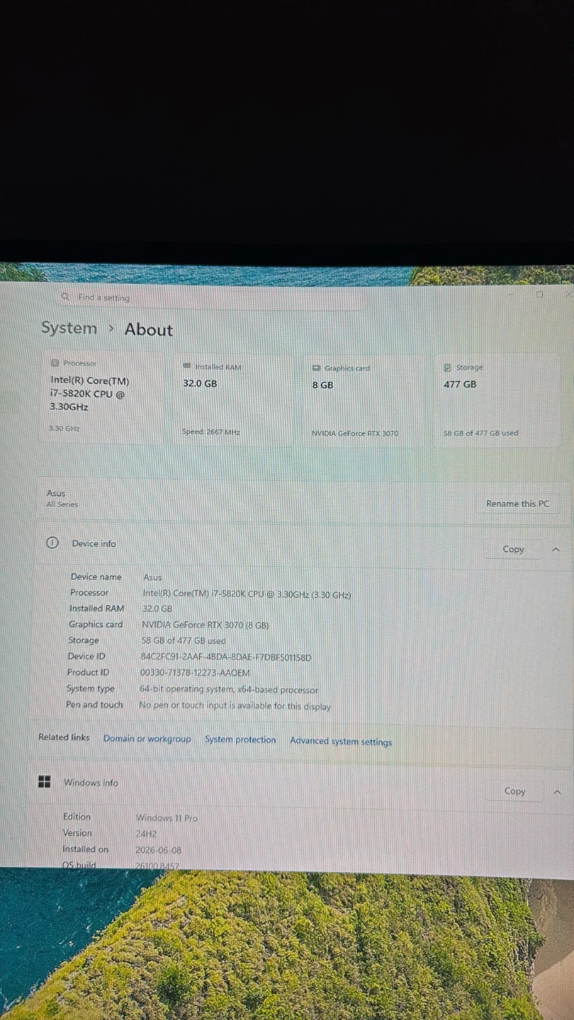 ASUS Custom Gaming PC - Intel i7, RTX 3070, 32GB RAM - photo 3