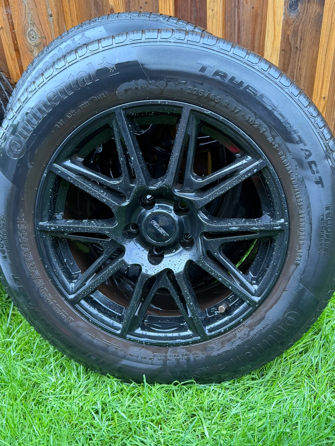 Set of 4 FAST WHEEL rims