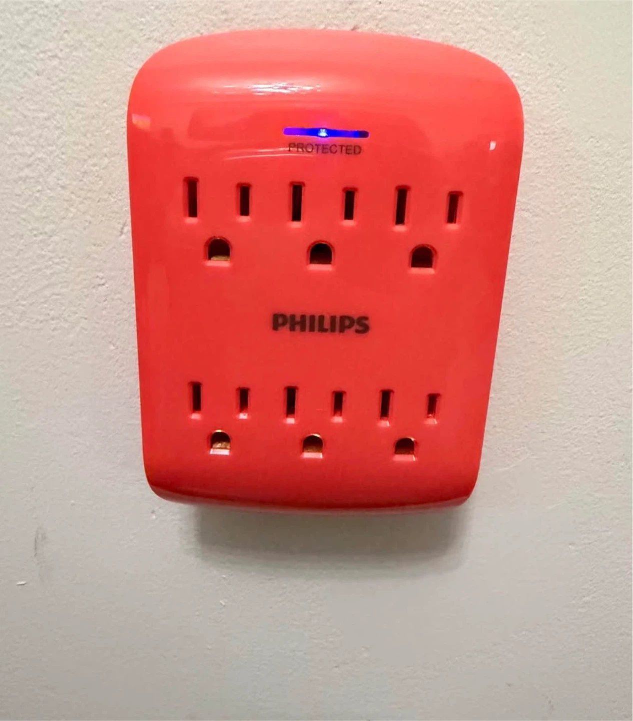 Philips 6-Outlet Surge Protector 900 Joules – Brand New - photo 3
