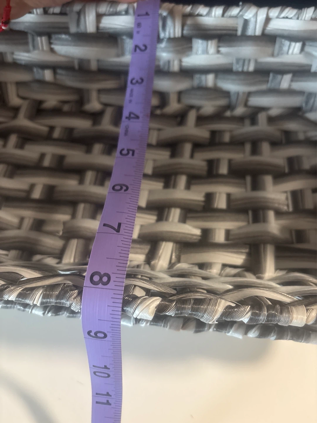 2 Woven Storage Basket with Handles - photo 4