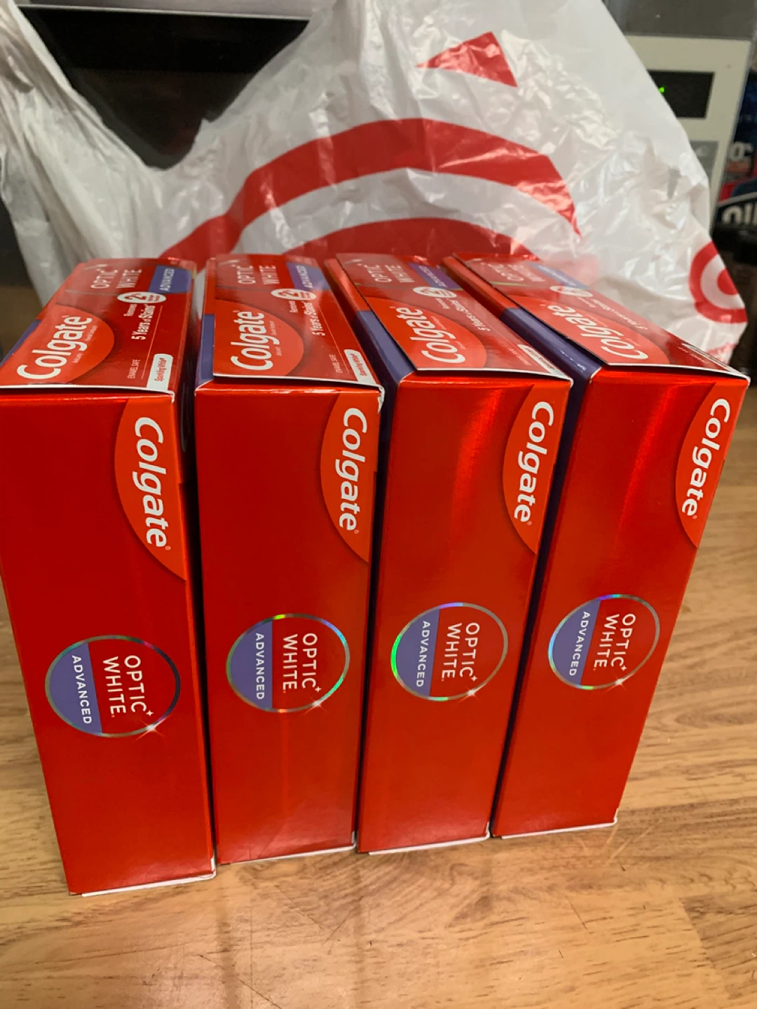 Colgate Optic White Advanced Toothpaste - 3 Pack - photo 2