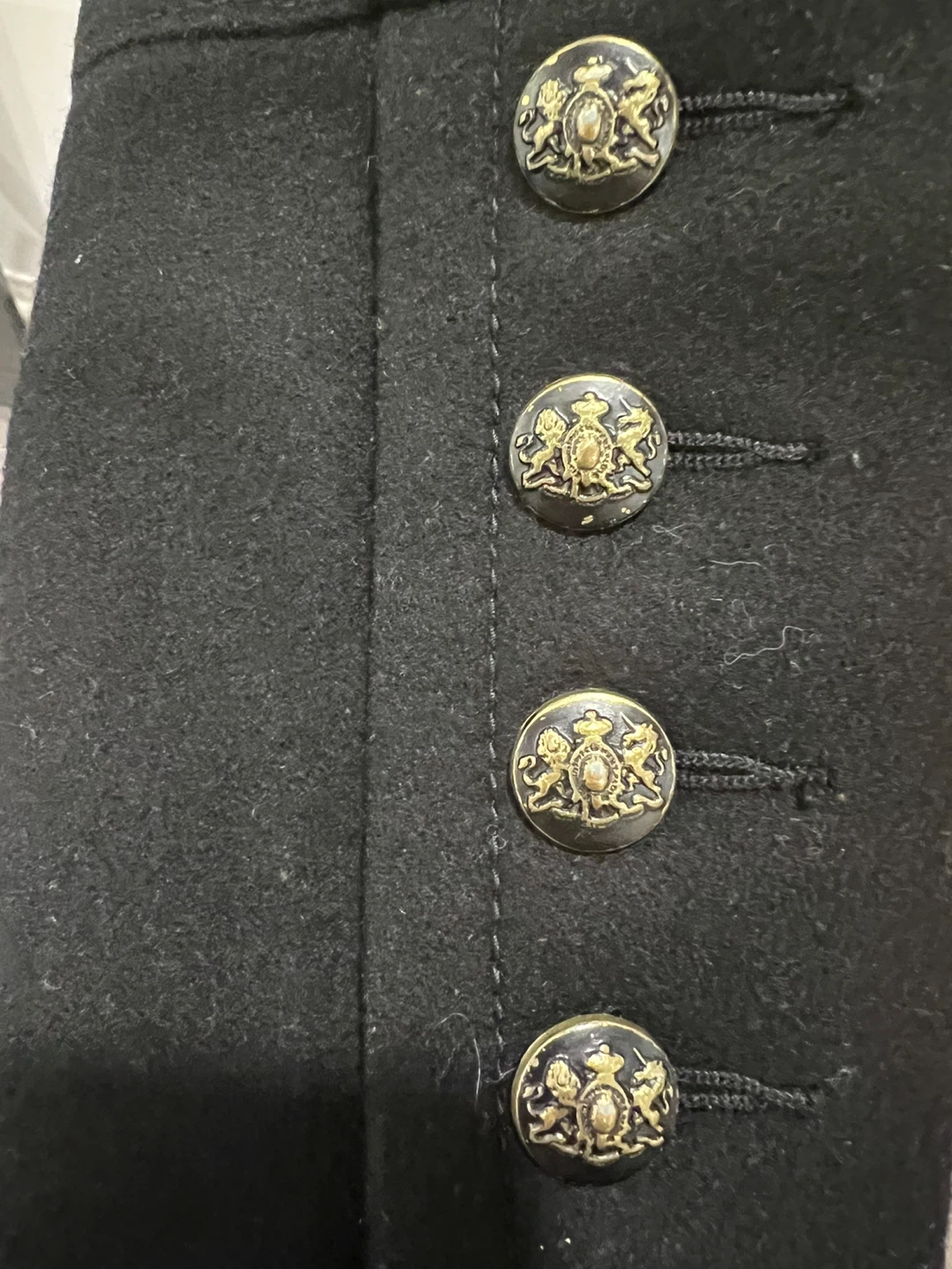 Guess Black Double Breasted Pea Coat - photo 4