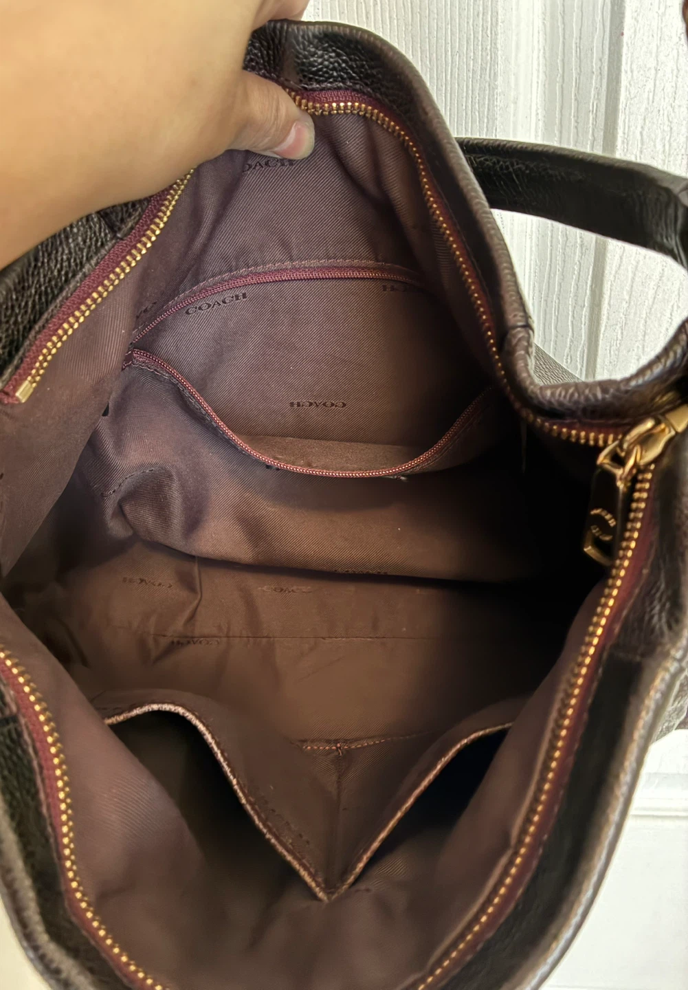 Coach Pebbled Leather crossbody Bag - photo 4