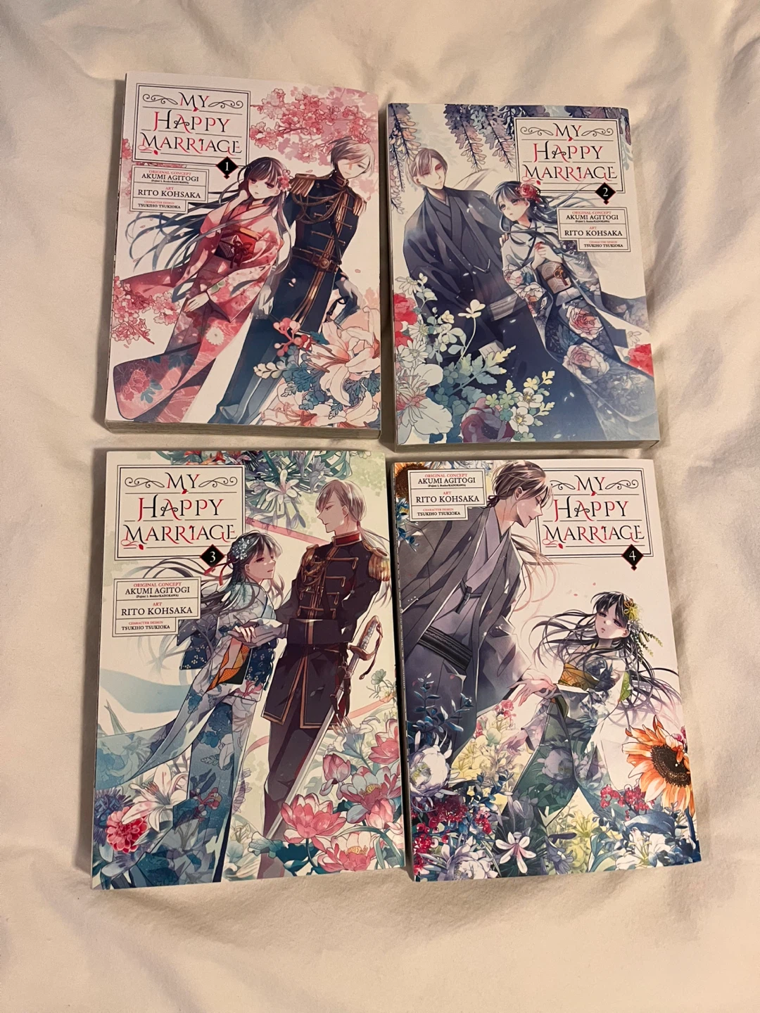 My Happy Marriage Manga Volumes 1-4