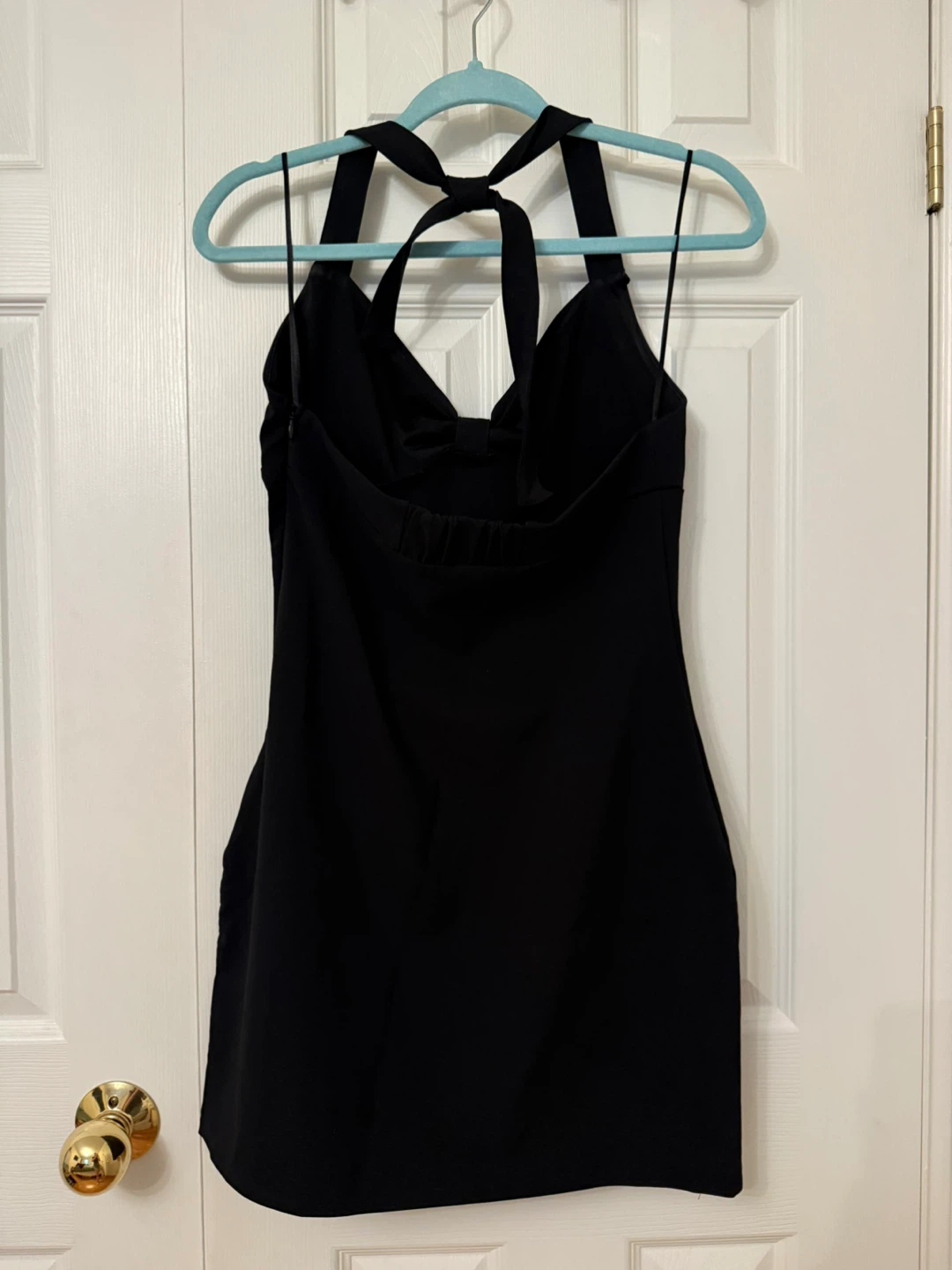 Zara Basic Collection Black Halter Dress - photo 2