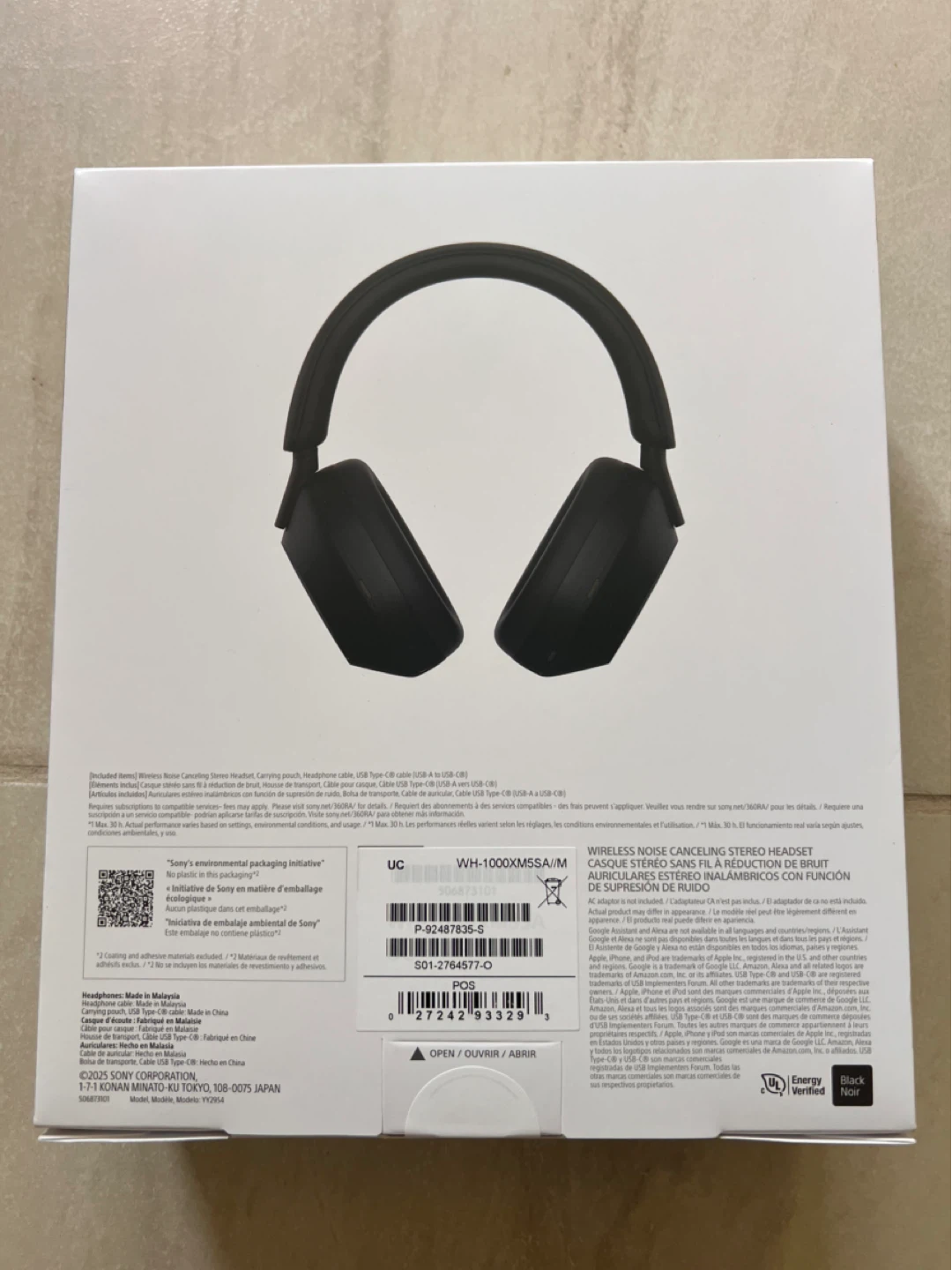 Sony WH-1000XM5 Wireless Noise Canceling Headphones - photo 2