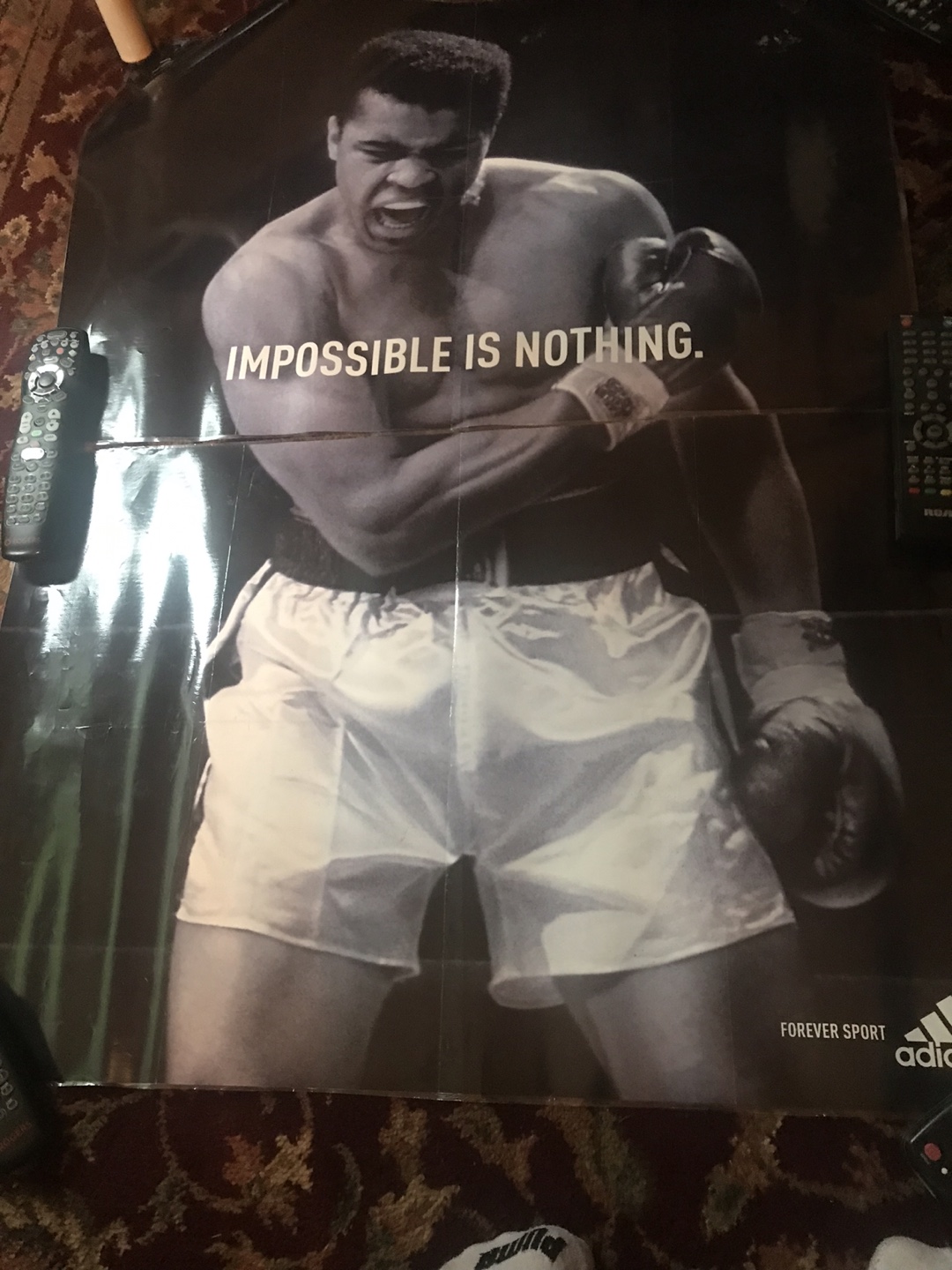 Muhammad Ali "Impossible is Nothing" Poster