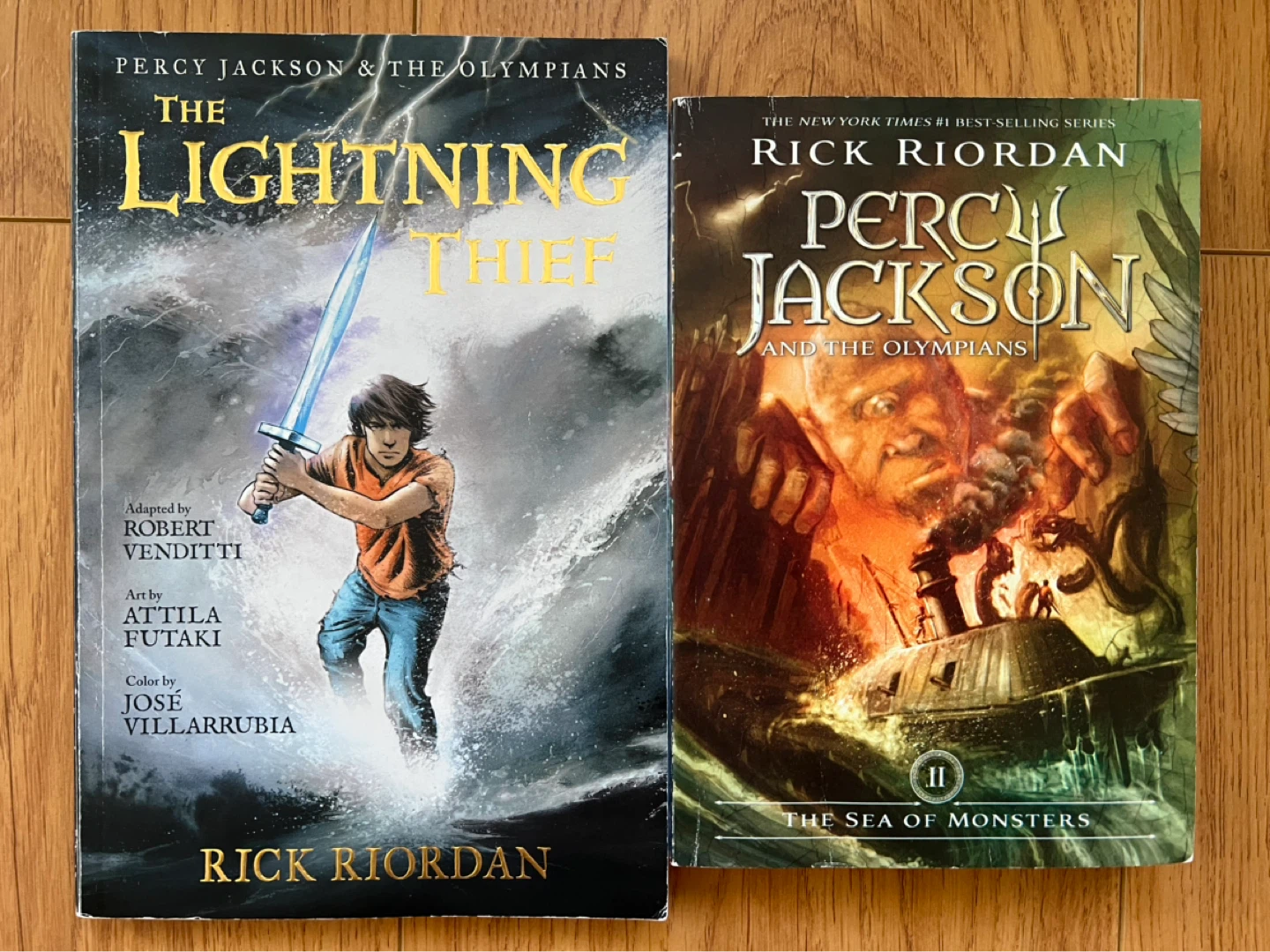 Rick Riordan Percy Jackson & The Olympians Books