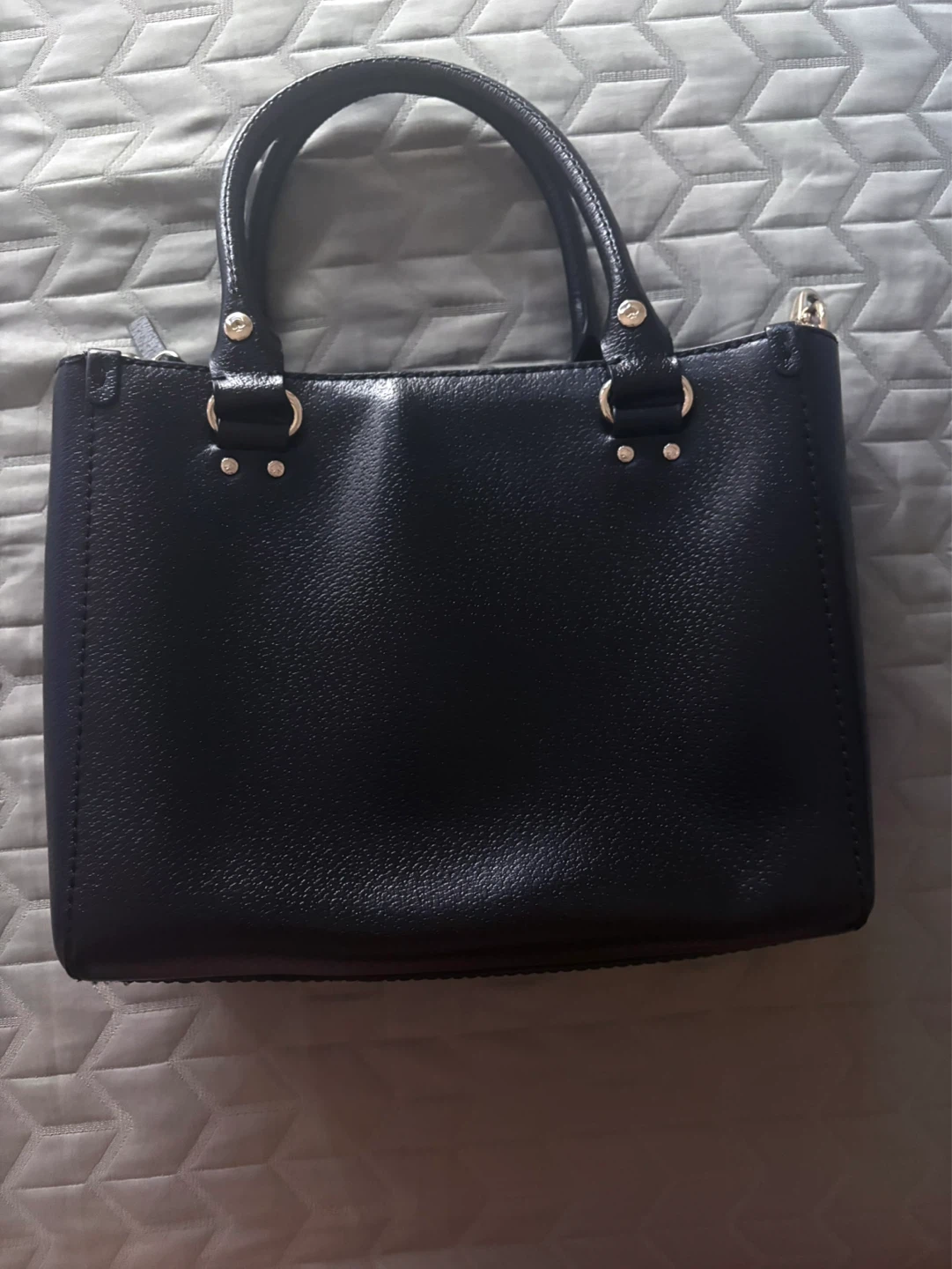 Kate Spade Black Leather Satchel Handbag - photo 4