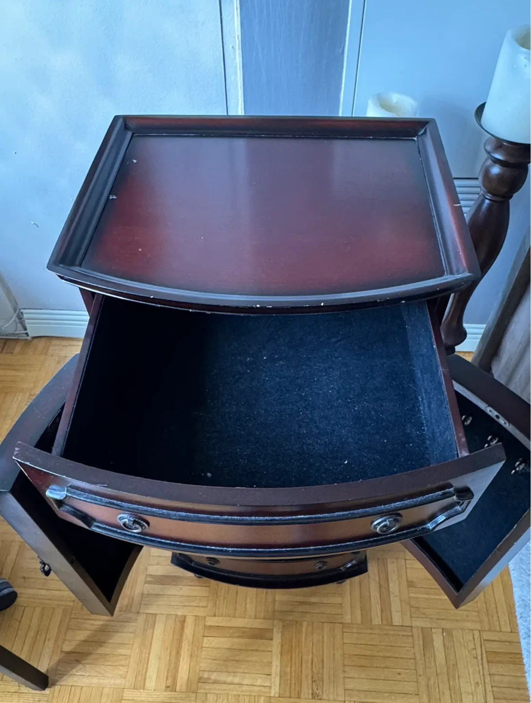 Bombay Antique Wooden Jewelry Armoire - photo 3